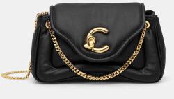 Coccinelle bőr táska COCCINELLE C-ME FLUFFY - fekete Univerzális méret