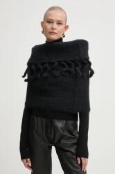 Sunnei gyapjú csősál - fekete Univerzális méret