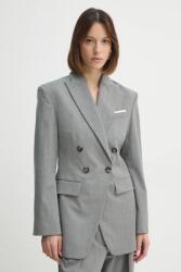 Day Birger et Mikkelsen blézer gyapjú keverékből Elenora - szürke 38