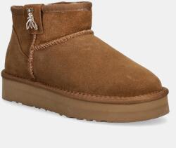 Patrizia Pepe gyerek hócipő velúrból - barna 39 - answear - 33 990 Ft