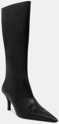 Patrizia Pepe bőr csizma - fekete Női 37 - answear - 129 990 Ft