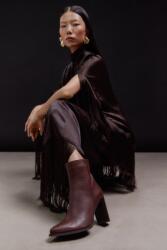 Answear. LAB bőr csizma - barna Női 39 - answear - 39 990 Ft