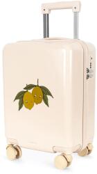 Konges Sløjd kabin méretű bőrönd TRAVEL SUITCASE - bézs Univerzális méret (KS105110.PPY2) - answear - 34 990 Ft