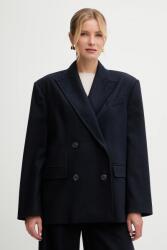 Max&Co MAX&Co. gyapjúkeverék felső - sötétkék S