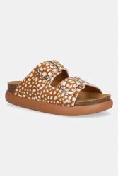Scholl bőr papucs NOELLE - barna Női 37 - answear - 34 990 Ft