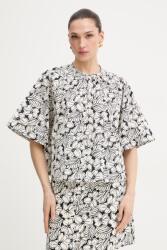 Max Mara blúz pamutból QUAGLIA - fehér 34