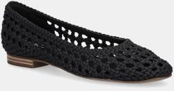 Toms balerina BLACK WOVEN BASKET - fekete Női 38.5