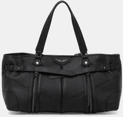 Zadig&Voltaire bőr táska - fekete Univerzális méret - answear - 155 990 Ft