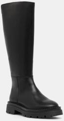 Steve Madden bőr csizma Kaja-W - fekete Női 36