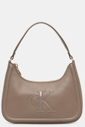 Calvin Klein baguette táska női műbőr - bézs Univerzális méret