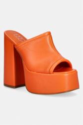 Koi Footwear papucs Balsa Heeled Mules - narancssárga Női 36