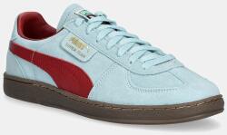 PUMA velúr sportcipő Super Team SD - türkiz Női 38.5