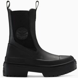 Converse bőr bokacsizma Chuck Taylor All Star Lugged Heel Nu - fekete Női 37