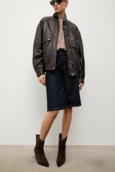 Answear. LAB velúr bokacsizma - barna Női 36 - answear - 23 290 Ft