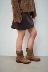 Medicine velúr bokacsizma - barna Női 38 - answear - 15 390 Ft
