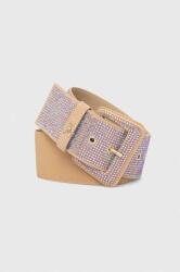 Patrizia Pepe velúr öv - rózsaszín S