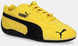 PUMA velúr sportcipő Speedcat OG Jr - sárga 35.5