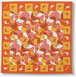 Moschino pamut sál - narancssárga Univerzális méret