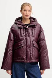 Patrizia Pepe rövid kabát - burgundia 40