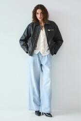 Medicine motoros bőrdzseki - barna L