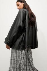 Answear. LAB bőrdzseki - fekete S/M - answear - 112 990 Ft