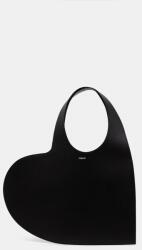 coperni bőr táska Heart - fekete Univerzális méret