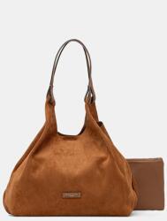 Gianni Chiarini shopper női velúrbőr DUA - barna Univerzális méret - answear - 128 990 Ft