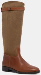 Steve Madden bőr csizma Novi - bézs Női 37