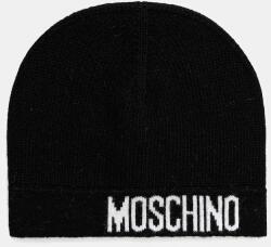 Moschino gyapjú sapka - fekete Univerzális méret - answear - 20 390 Ft