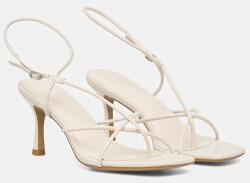 Answear. LAB bőr szandál - bézs Női 39 - answear - 21 890 Ft