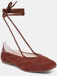 Patrizia Pepe velúr balerina - piros Női 39