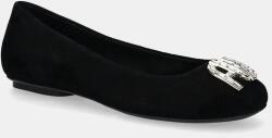 Furla velúr balerina Ballet Ballerina - fekete Női 38