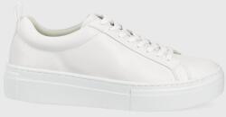 Vagabond Shoemakers bőr sportcipő Zoe Platform - fehér Női 41 - answear - 37 990 Ft