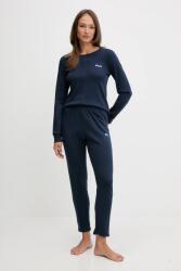 Fila pamut pizsama - sötétkék L - answear - 23 990 Ft