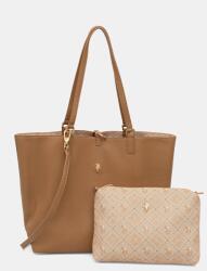 U. S. Polo Assn U. S. Polo Assn. kétoldalas táska Malibu - barna Univerzális méret