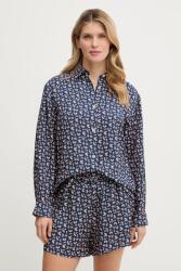 APC A. P. C. ing Chemise Gabrielle - sötétkék 38
