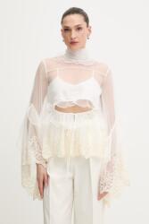 Bardot felső - bézs XL - answear - 58 990 Ft