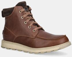 Sorel velúr cipő MADSON II MOC TOE WP - barna Férfi 45