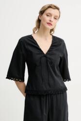 By Malene Birger blúz pamutból ULRIKKE - fekete 34