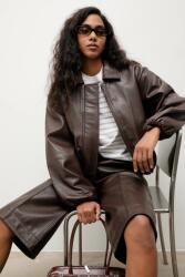 Answear. LAB bőrdzseki - barna L/XL - answear - 89 990 Ft