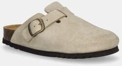 Scholl papucs velúrból FAE - bézs Női 38 - answear - 24 890 Ft