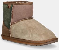 Emu Australia gyerek hócipő velúrból Wallaby Mini Patchwork - bézs 28