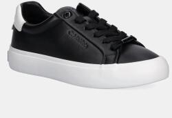 Calvin Klein bőr sportcipő LACE-UP SNEAKER LTH CK - fekete Női 41