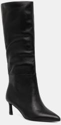 Steve Madden bőr csizma Lavan - fekete Női 39