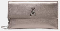 Patrizia Pepe bőr borítéktáska - szürke Univerzális méret