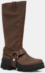 Sorel bőr csizma JOAN FRW TALL - barna Női 40