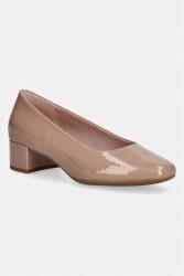 Ecco bőr flip-flop Livia 35 - bézs Női 38