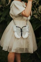 Donsje gyerek bőr kézitáska Alja Purse Vlinder - ezüst Univerzális méret