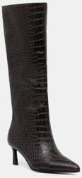 Steve Madden bőr csizma Lavan - barna Női 37