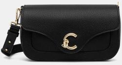 Coccinelle bőr táska COCCINELLE C-ME - fekete Univerzális méret